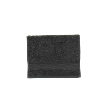 Serviette invité gris anthracite