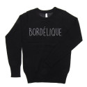 Pull personnalisé  noir, perso devant