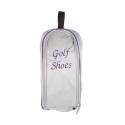 sac à chaussures messages Gris liseré violet