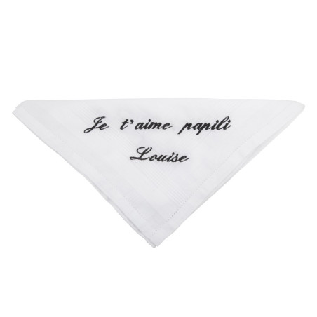 Mouchoir à messages  Mouchoir à messages