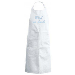 Tablier de cuisine enfant "Chef en herbe"