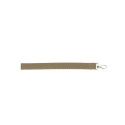 Porte Clefs ruban petit modèle 5. Beige