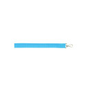 Porte Clefs ruban petit modèle 16. Turquoise