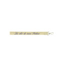 Porte Clefs ruban petit modèle 3. Sable
