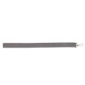Porte clefs ruban grand modèle 12. Gris