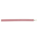 Porte clefs ruban grand modèle 25.Vieux rose