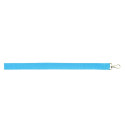 Porte clefs ruban grand modèle 16. Turquoise