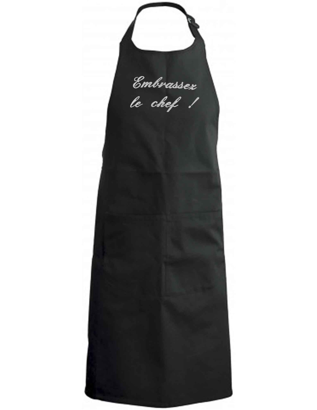 Tablier de cuisine personnalisable à votre choix (pour femme ou homme) - I  love cooking