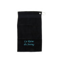 Serviette de golfe - Roi et Reine Bleu marine