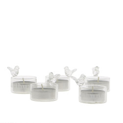 Bougie placement de table oiseau 2