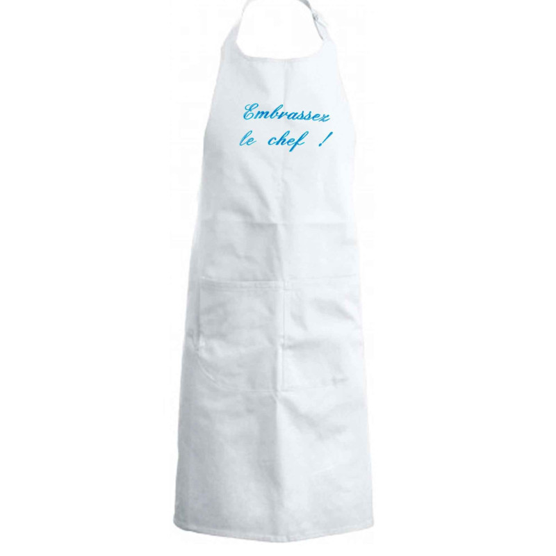 Tablier de cuisine personnalisable à votre choix (pour femme ou homme) - I  love cooking