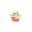 Mini panier personnalisé Miss en fuchsia