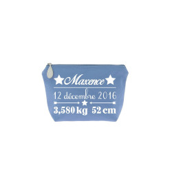 Trousse naissance coton coloré