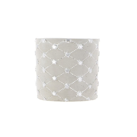 Cache-pot étoile argent Cache-pot étoile argent