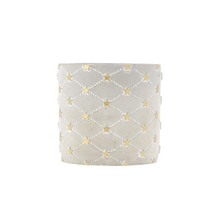 Cache-pot étoile or