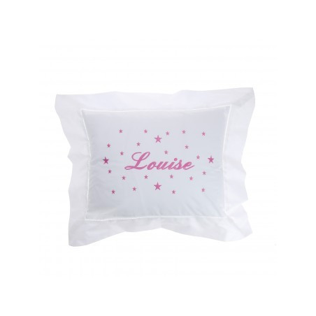 Coussin brodé personnalisé 