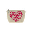 Trousse Maman the Best rouge Bordeaux
