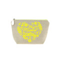 Trousse Maman the Best jaune fluo