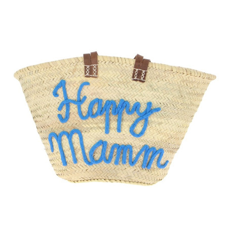 Panier personnalisé bleu