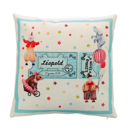 Coussin naissance cirque