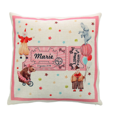 Coussin naissance cirque