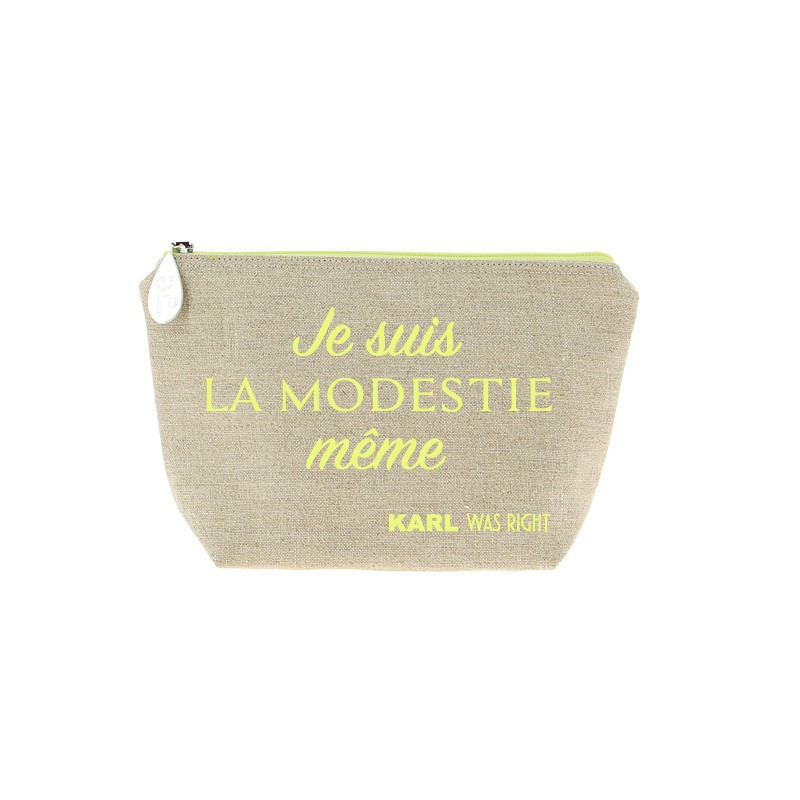 Trousse Meg Lin Collection Capsule "Karl was right"