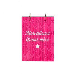 Carnet Merveilleuse Grand-mère