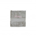 Drap de douche taupe personnalisé