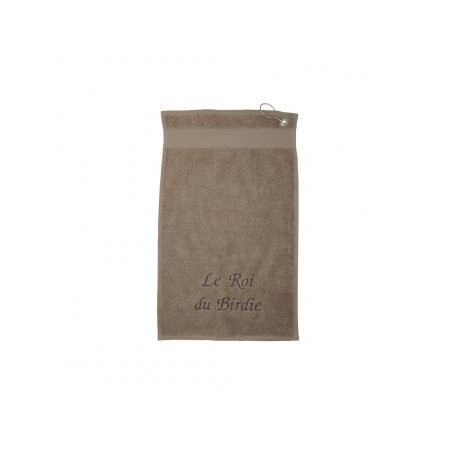 Serviette de golfe - Roi et Reine Beige