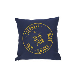 Coussin Stamp naissance
