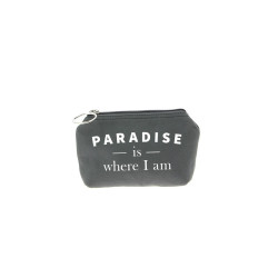 Trousse Betty - Gris - Message