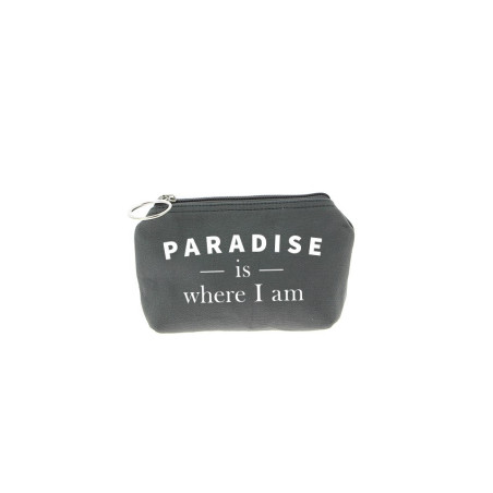 Trousse Betty - Gris - Message