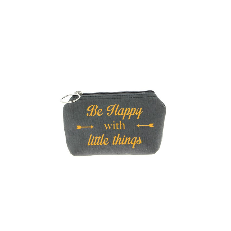Trousse Betty - Gris - Message