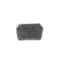 Trousse Betty - Gris - Message