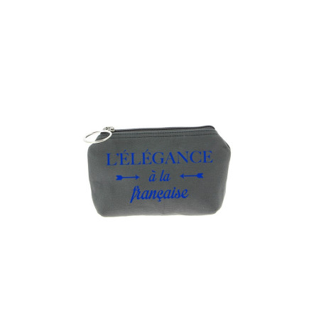 Trousse Betty - Gris - Message