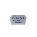 Trousse Betty - Gris clair - Message