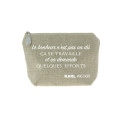 Trousse Meg Lin Collection Capsule "Karl was right"