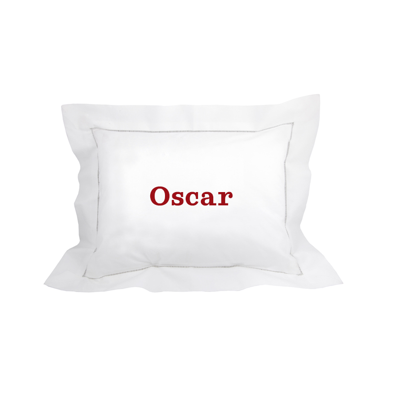 Coussin brodé personnalisé