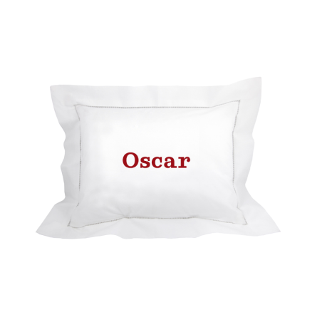 Coussin brodé personnalisé