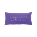 Coussin Long Phrases