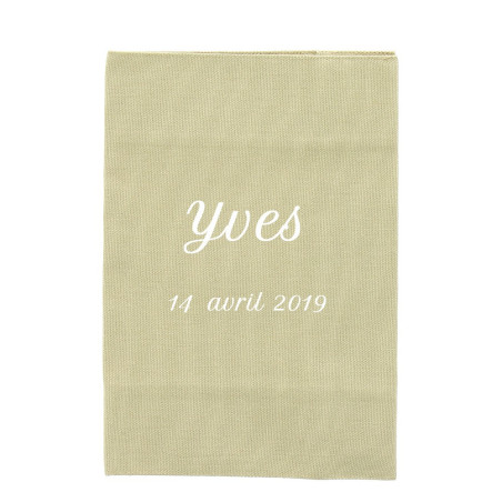 Protège carnet de santé brodé