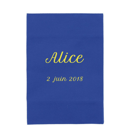 Protège carnet de santé brodé