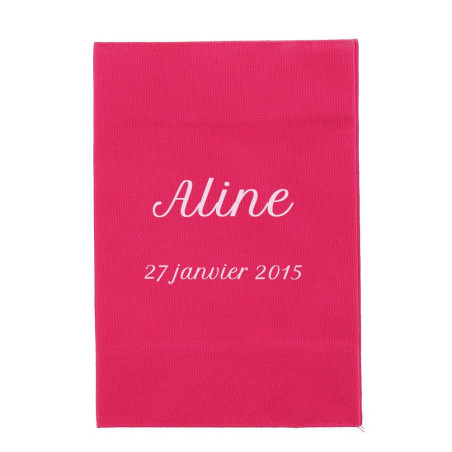 Protège carnet de santé brodé
