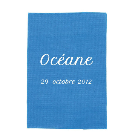 Protège carnet de santé brodé