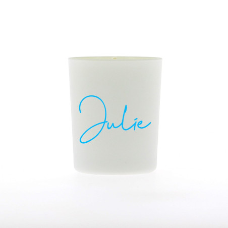 Bougie prénom couleur