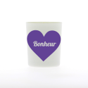 Bougie cœur
