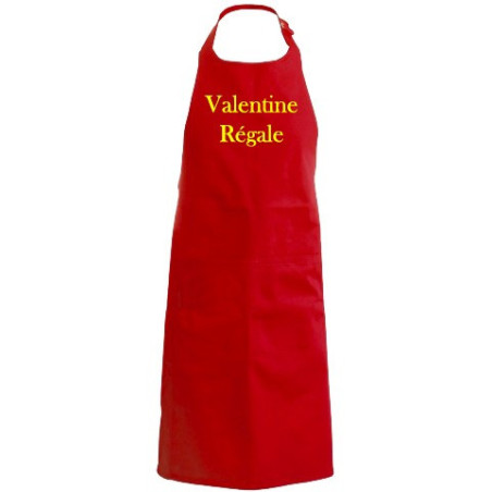 Tablier de cuisine personnalisé