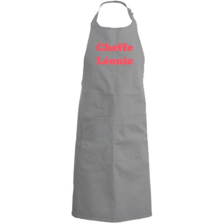 Tablier de cuisine personnalisé
