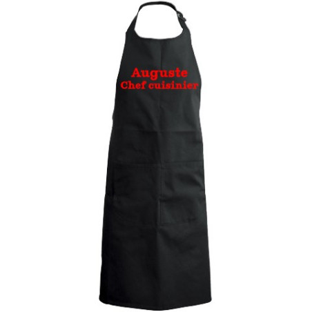 Tablier de cuisine personnalisé