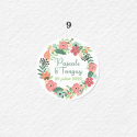 Etiquette Personnalisée Ronde
